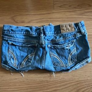 Hollister denim shorts